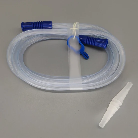 Tubo de conexão de sucção médica de PVC sem látex de 180 cm