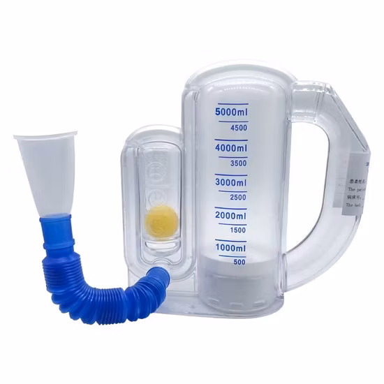Treinador respiratório de exercício respiratório de grande volume com preço baixo