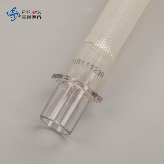 Máscara laríngea reforçada reutilizável de silicone Fushan Medical 100% com marcação macia ISO13485
